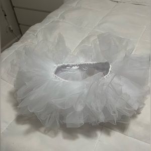 white mini tutu
